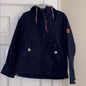 PENFIELD Waxed Canvas Hudson Jacket Navy